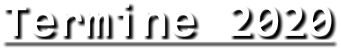 Termine 2020